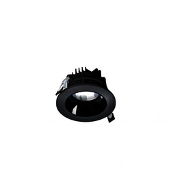 Produsenter Modell S Downlight 8W - justerbar lysretning, uten lyskilde, 30°, 95x45 mm, sort