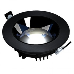 Produsenter Modell XL nedfelt downlight - justerbar retning 30W 30° 220x70 mm, svart