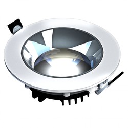 Produsenter MODEL XL - Innfelt Downlight uten lyskilde, justerbar retning 30W, 30° 220x70 mm hvit