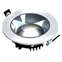 MODEL XL - Innfelt Downlight uten lyskilde, justerbar retning 30W, 30° 220x70 mm hvit