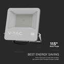 V-Tac 100W LED lyskaster, 135lm/W - Samsung LED-chip, arbeidslampe, 1m ledning, utendørs