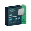 V-Tac 150W LED lyskaster, 135lm/W - Samsung LED-chip, arbeidslampe, 1m ledning, utendørs