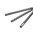 LED-stripe til bil - Musikkontroll, 4x0,225m, USB-drevet, 20-knappers kontroller