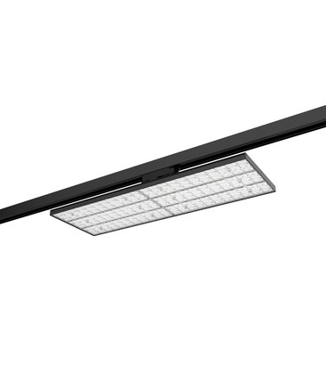 LEDlife Shoplight LED board 60W - For 3-fase skinner, 90 graders spredning, 166lm/W, svart