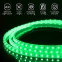 Grønn LED Strip - 50m, 230V, 8mm, 7W/m