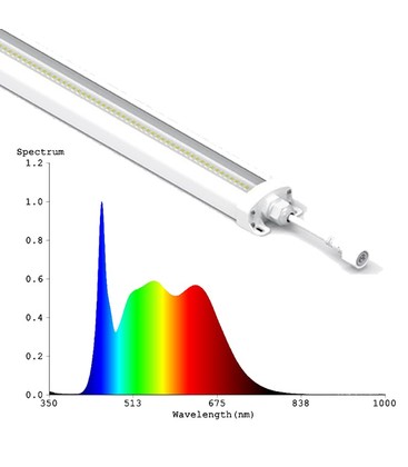 LEDlife 50W Philips LED vekstarmatur - 112,5 cm, RA95, fullt lysspektrum, IK05, IP65 LEDlife 50W Philips LED vekstarmatur - 112,5 cm, RA95, fullt lysspektrum, IK05, IP65