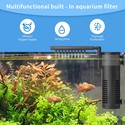 20W innvendig akvariefilter - 900L/t, fossefalleffekt, L20,5xW21,5xH5,4 cm