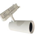 LEDlife hvit skinnespot 30W - Justerbar lysstyrke, RA90, inkl. bikubegitter, 3-faset