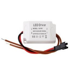 Drivere 3W dimbar driver - 230V input, 300mA