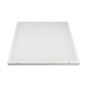 V-Tac 60x60 LED panel i ramme - 36W, innebygd i hvit ramme til direkte montering