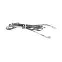 5m AnyCut Neon Flex 10x10 Varm hvit LED strip - 7,5W/m, 12V, Ingen klippeavstand