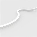 5m AnyCut Neon Flex 10x10 Blå LED strip - 8W/m, 12V, Ingen klippeavstand