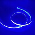 5m AnyCut Neon Flex 10x10 Blå LED strip - 8W/m, 12V, Ingen klippeavstand