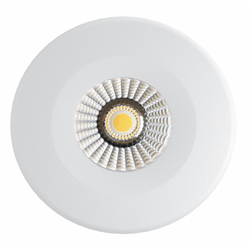 LED downlights LEDlife 7W Low profile innbyggingsspot - Hull: Ø8,3 cm, Mål: Ø10 cm, RA95, CCT, dimbar, 230V