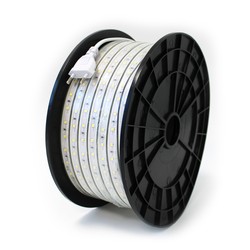 Industri 25m Arbeidslys 230V LED stripe - IP65, 60 LED/m, 5W/m, 500 lm/m