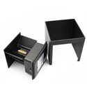 LEDlife CUBIC 6W Dimbar vegglampe - Sort, firkantet, opp/ned, justerbar, utendørs, IP65, inkl. lyskilde