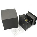LEDlife CUBIC 6W Dimbar vegglampe - Sort, firkantet, opp/ned, justerbar, utendørs, IP65, inkl. lyskilde
