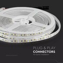 V-Tac 7,2W/m sprutsikker LED strip - 5m, 120 LED per meter