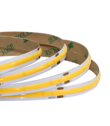 12W/m COB-LED strip - 10m, IP20, 480 LED per meter, 24V, COB LED, RA95