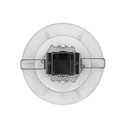 LED nødlys spot for tak, 3W - 3 timers batteri, Hull:Ø7,5-12,5cm, Philips LED, Svart