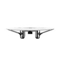 LED nødlys spot for tak, 3W - 3 timers batteri, Hull:Ø7,5-12,5cm, Philips LED, Svart
