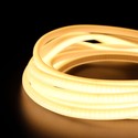 5 m.vanntett Neon COB LED strip - 230V, IP67, 288 LED, 11,5W/m, kan kuttes hver 10cm