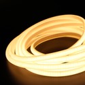 5 m.vanntett Neon COB LED strip - 230V, IP67, 288 LED, 11,5W/m, kan kuttes hver 10cm