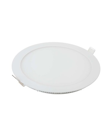 V-Tac 6W LED panel downlight - Hull: Ø11 cm, Mål: Ø12 cm, 230V