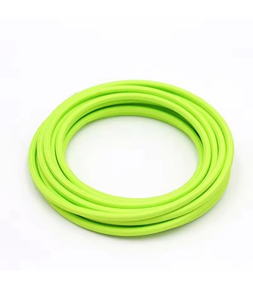5m Stoffkabel 2x0,75 mm², tekstil - 230V, Lysegrønn 5m Stoffkabel 2x0,75 mm², tekstil - 230V, Lysegrønn