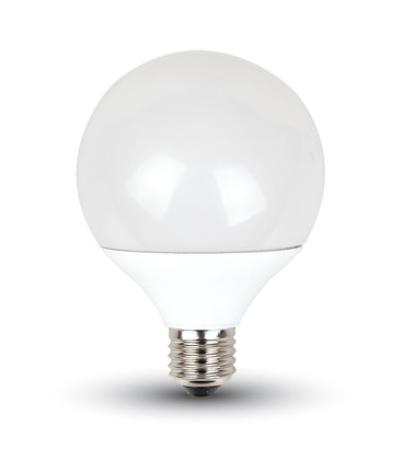 G95 LED Pære 10W E27 - 6400K, Termoplast G95 LED Pære 10W E27 - 6400K, Termoplast
