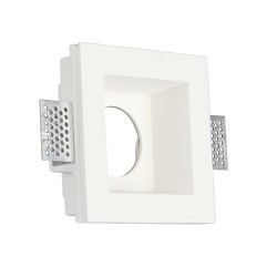 V-Tac GU10 downlight for gipsloft innsparkling - 12x12cm, nedsenket
