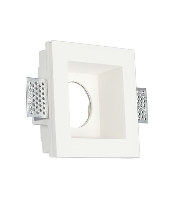 GU10 downlight for gipsloft innsparkling - 12x12cm, nedsenket GU10 downlight for gipsloft innsparkling - 12x12cm, nedsenket