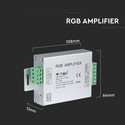V-Tac 144W RGB forsterker til LED-strips