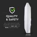 V-Tac Bevegelsessensor 360° PIR - 1000W, 8m, IP20 innendørs, 230V
