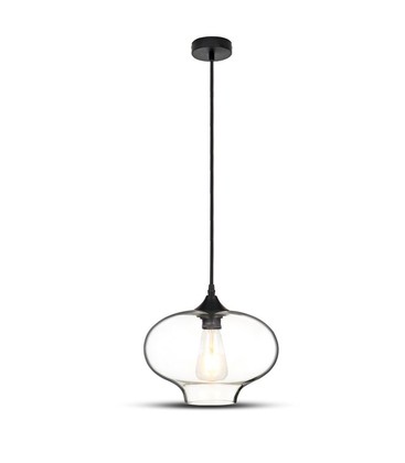 Globe Pendellampe - Transparent, Ø280, E27 Globe Pendellampe - Transparent, Ø280, E27