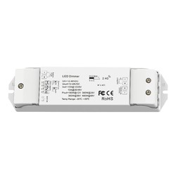 Smart Home LEDlife rWave trådløs LED dimmer - Push-dim, 12V (180W), 24V (360W), avlastning i begge ender