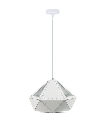 Pastell Prism Pendellampe E27 - Hvit, Ø310*180mm