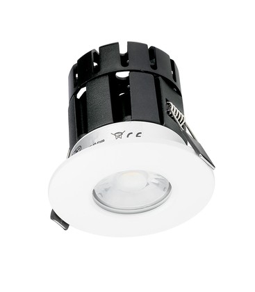 Smart brannsikker downlight 10W CCT (3i1) IP65, dimbar via app