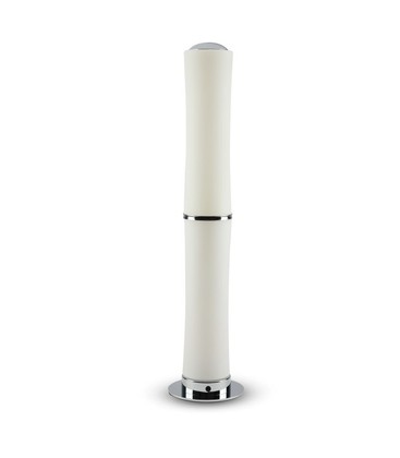 32W LED gulvlampe - designer, berøringsdempbar, 3000K, hvit