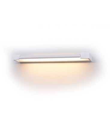 18W Vegglampe - LED, 4000K, hvitt hus, IP44