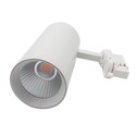 LEDlife hvit skinnespot 30W - 130lm/w, RA90, 3900lm, Flicker free, 3-faset