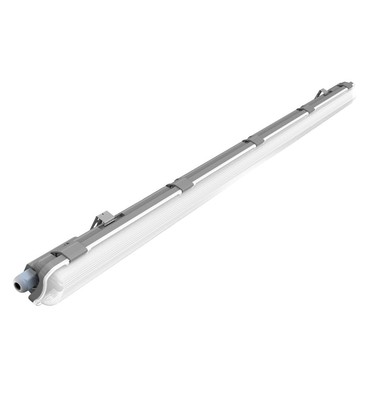 1x22W Vanntett Lampe - LED Rør 6400K, 150cm, IP65