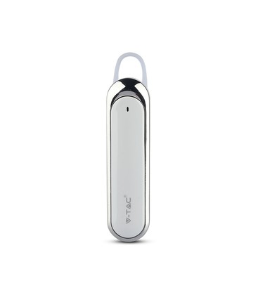 Bluetooth-headset - 170mAh batteri, hvit