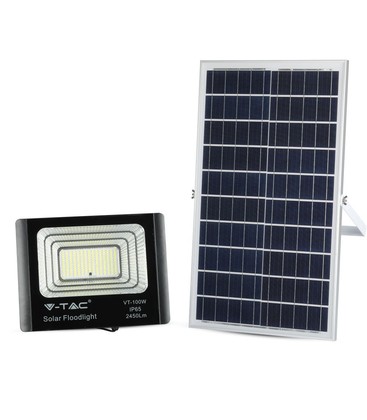 35W solcellepanel LED-lyskaster - 6000K