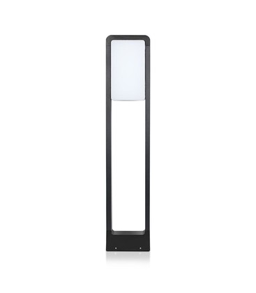 10W LED pullertlampe - Samsung chip, 6400K, IP65, sort hus