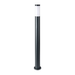 Hagelamper V-Tac Grå hage lampe, rustfritt - 110 cm, IP44 utendørs, E27 sokkel, uten lyskilde
