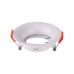 Innendørs downlights Downlight uten lyskilde - Hull: Ø8 cm, Mål: Ø8,8 cm, passer til GU10 og MR16