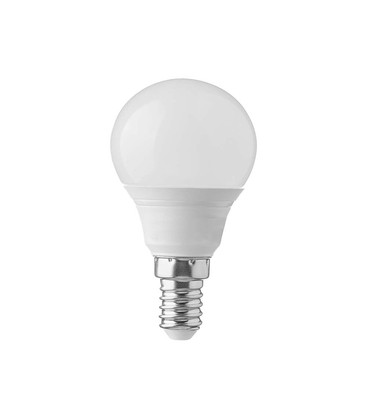 P45 LED Plast Pære 3,7W E14 - 6500K