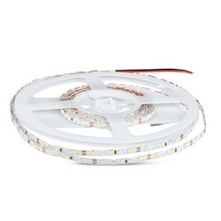 Enkeltfarget LED strip 12V 12V ZigZag 5W/m LED strip - 5m, 60 LED per meter, IP20