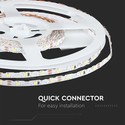 12V ZigZag 5W/m LED strip - 5m, 60 LED per meter, IP20